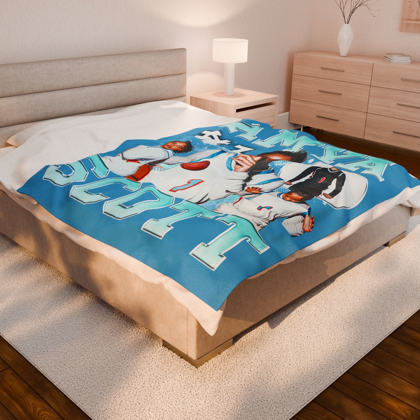 Amya Scott 60"-80" Plush Blanket