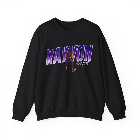 Rayvon Wright Cursive Combo Crewneck Sweatshirt