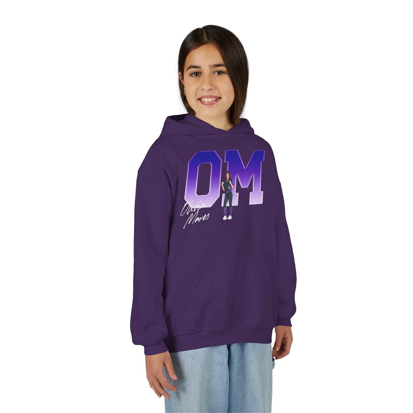 Olivia Mares Single Color Combo Kids Hoodie