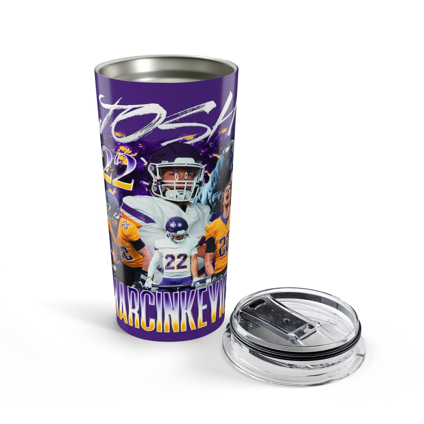 Josh Marcinkevich 20oz Tumbler