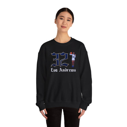 Eva Andrews Player Icon Number Crewneck Sweatshirt