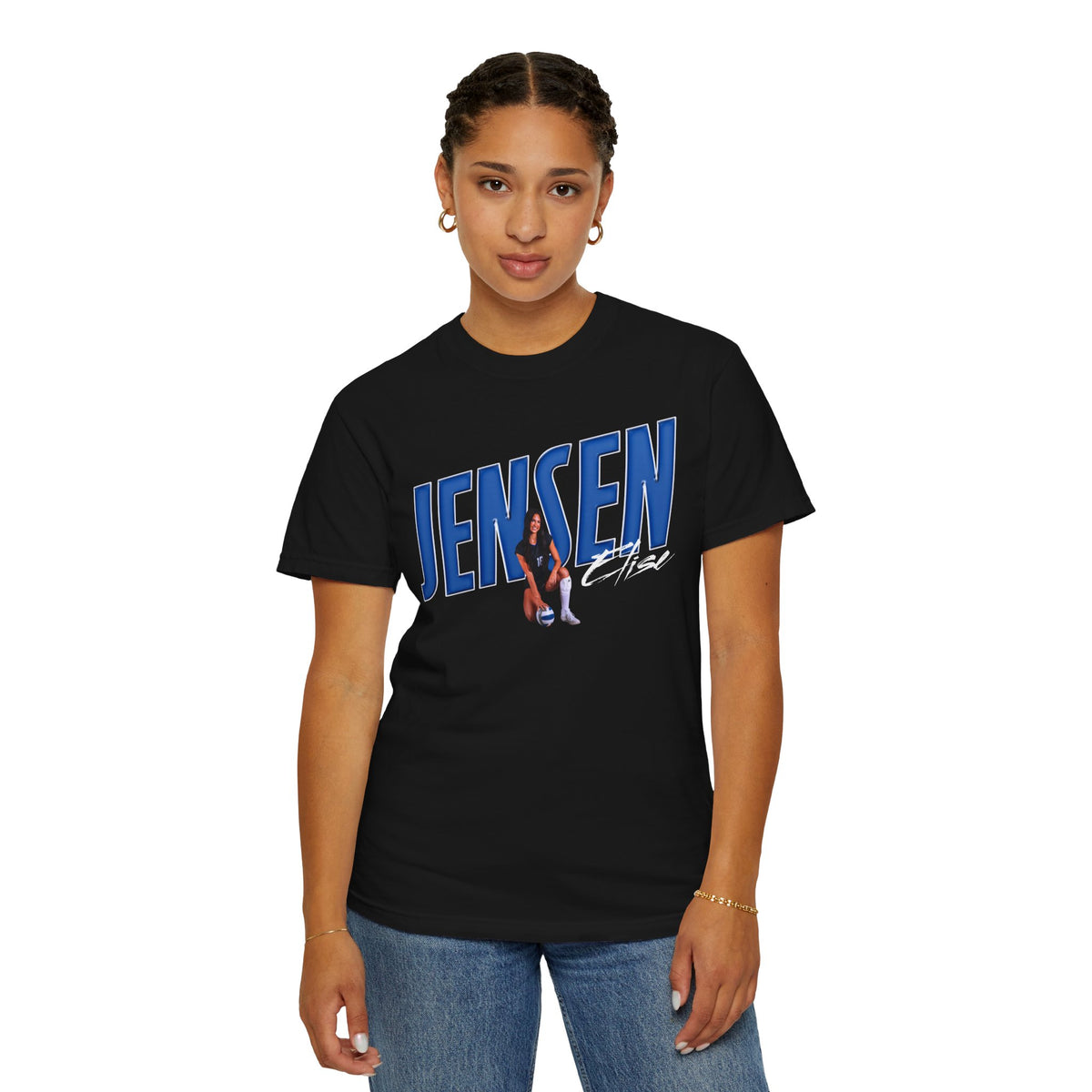 Elise Jensen Cursive Combo Premium Tee