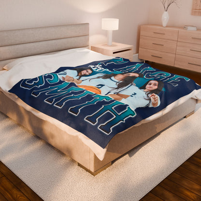 Paige Smith 60"-80" Plush Blanket