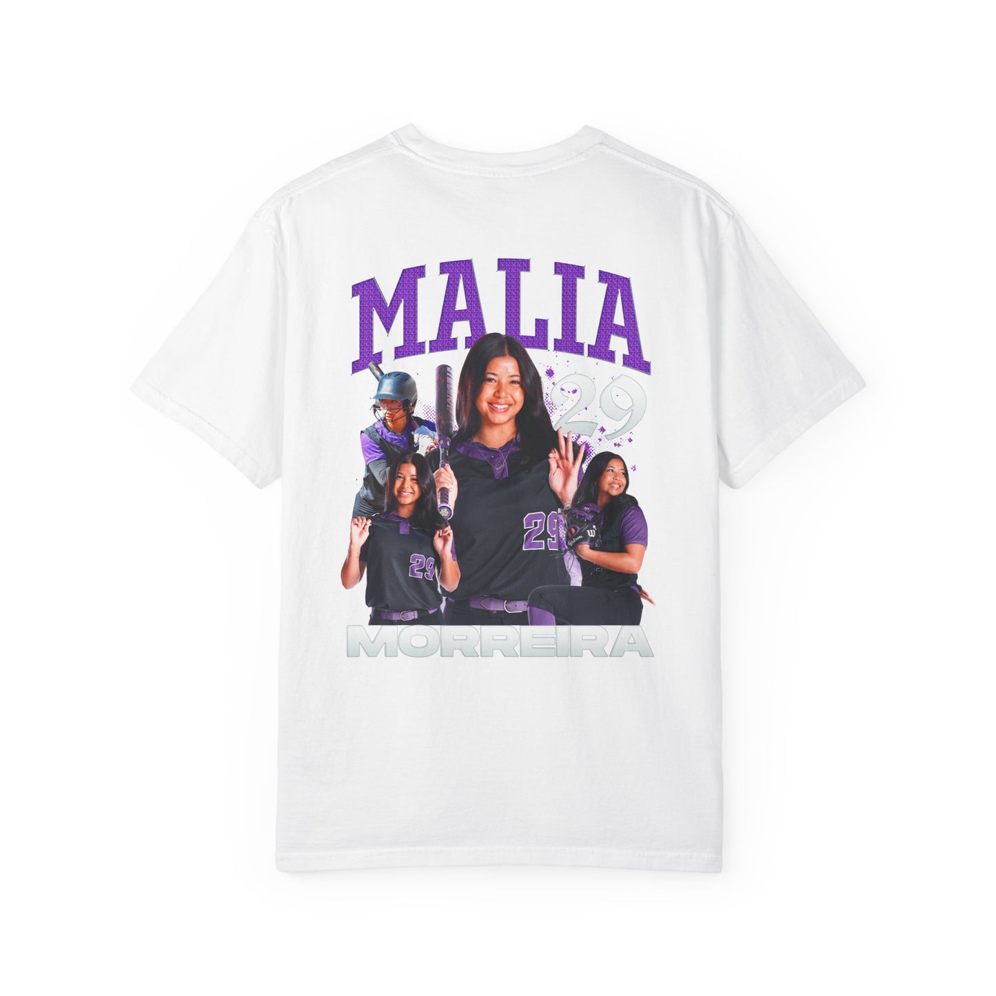 Malia Morreira Logo Front & Back Premium Tee