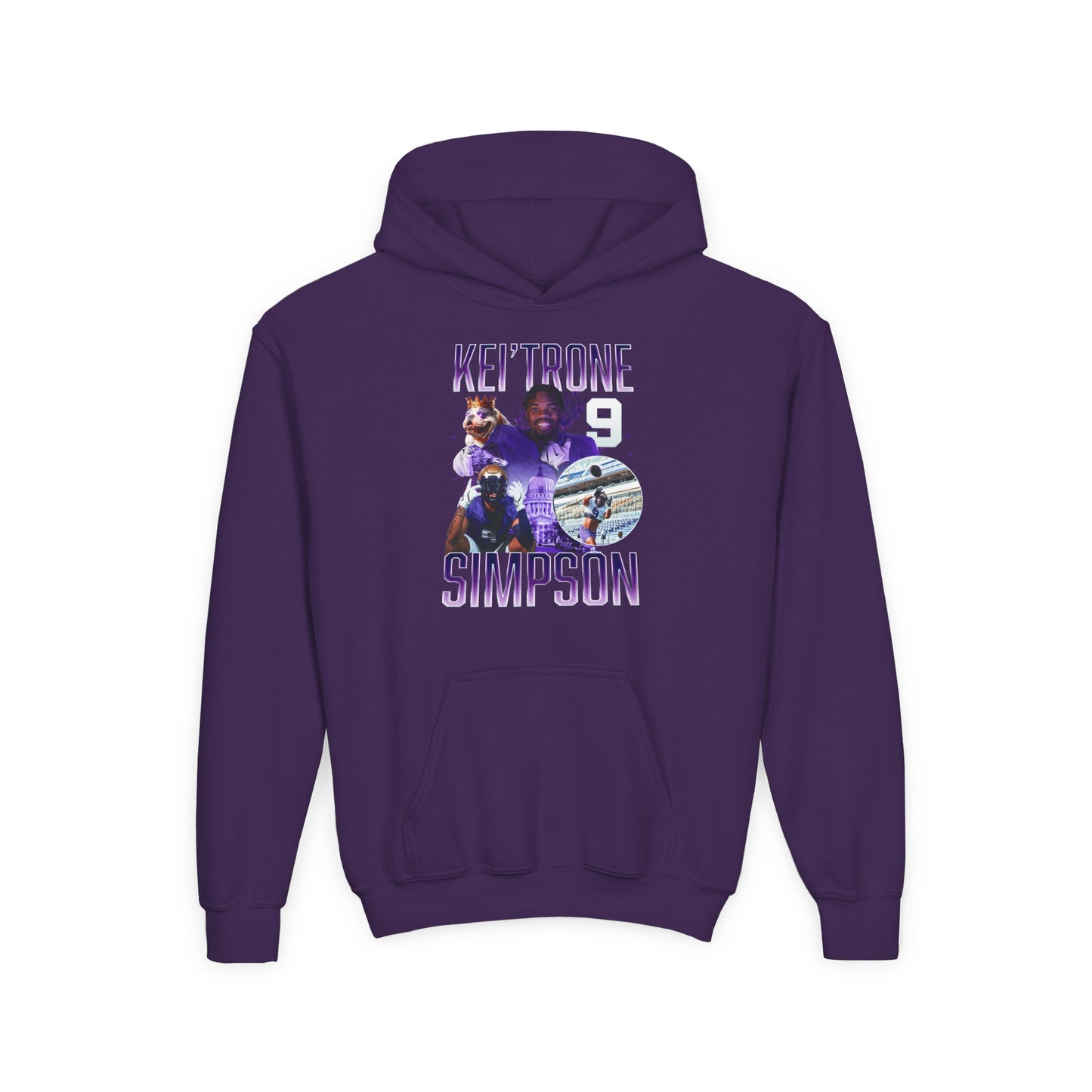Kei'Trone Simpson Kids Hoodie