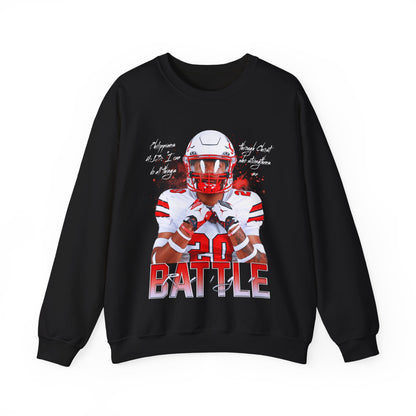 Reign Battle Featured Quote Crewneck Sweatshirt