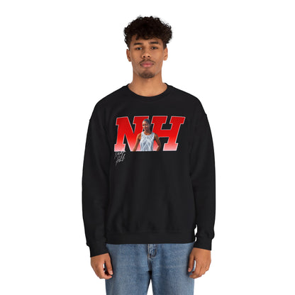 Nadia Hill Big Initials Crewneck Sweatshirt