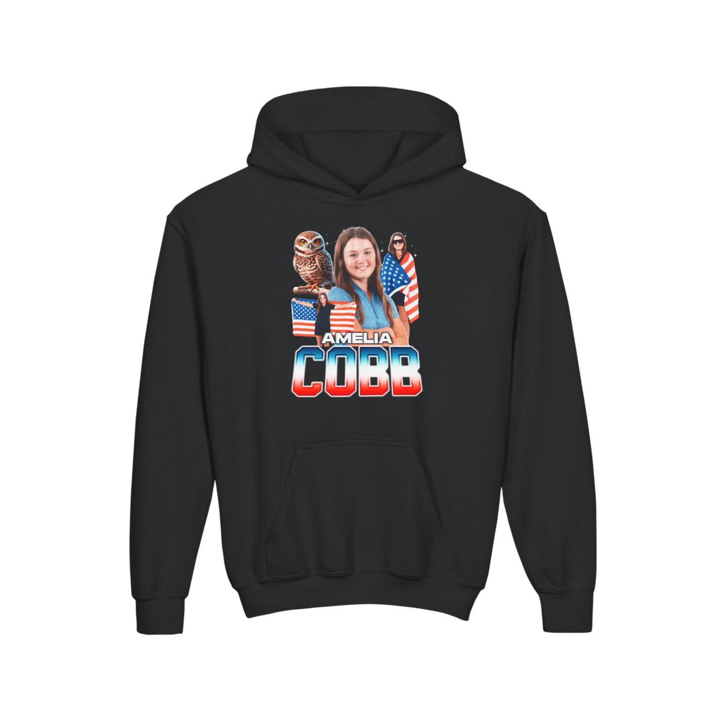 Amelia Cobb Kids Hoodie