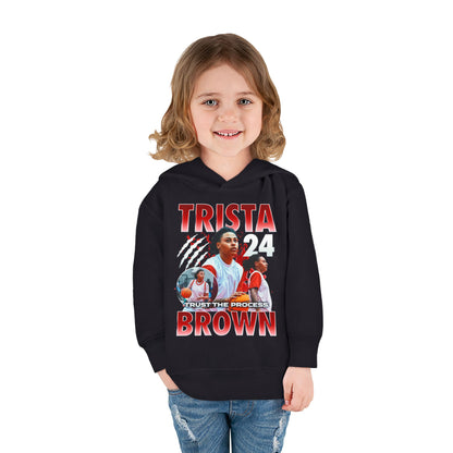 Trista Brown Toddler Pullover Hoodie