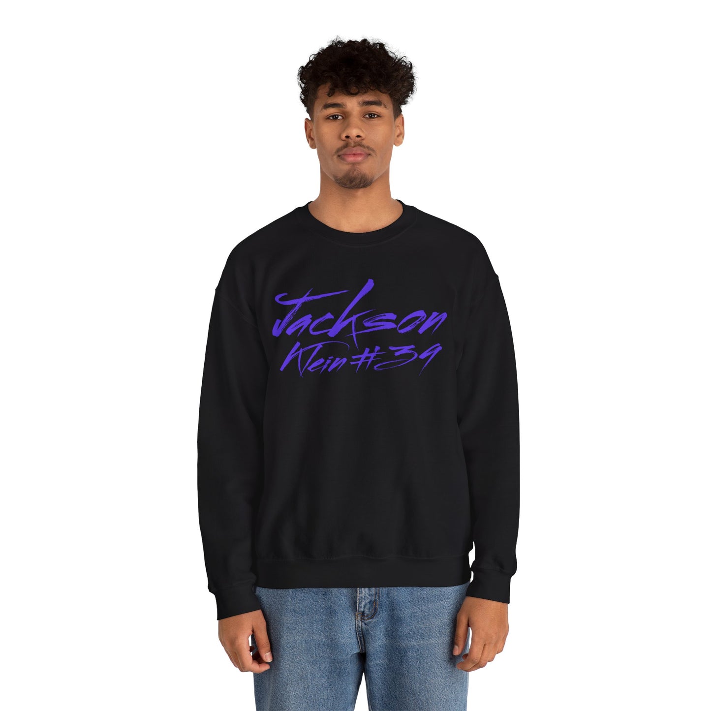 Jackson Klein Cursive Crewneck Sweatshirt