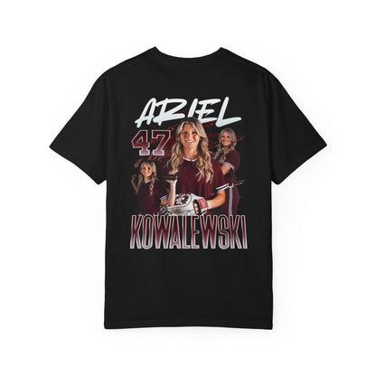 Ariel Kowalewski Logo Front & Back Premium Tee
