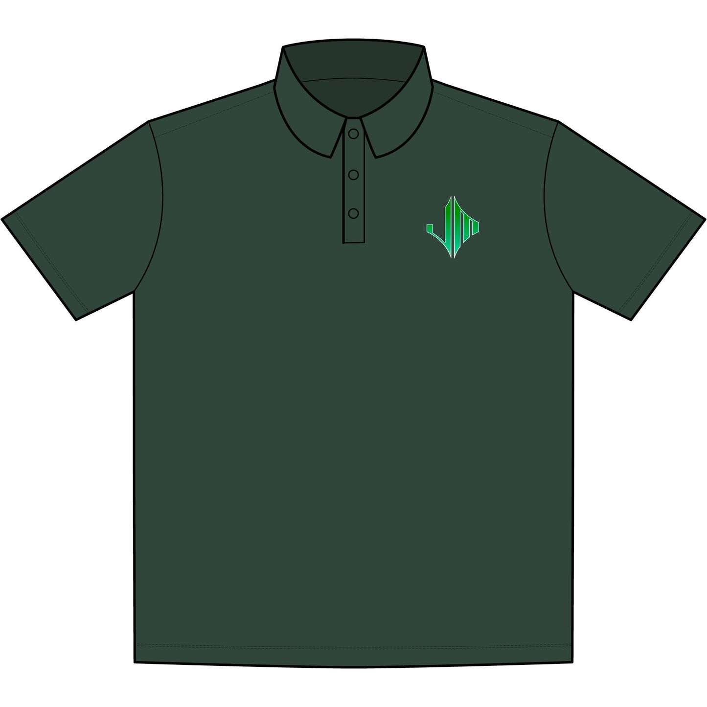 Josiah McDonald Logo Men's UV Polo
