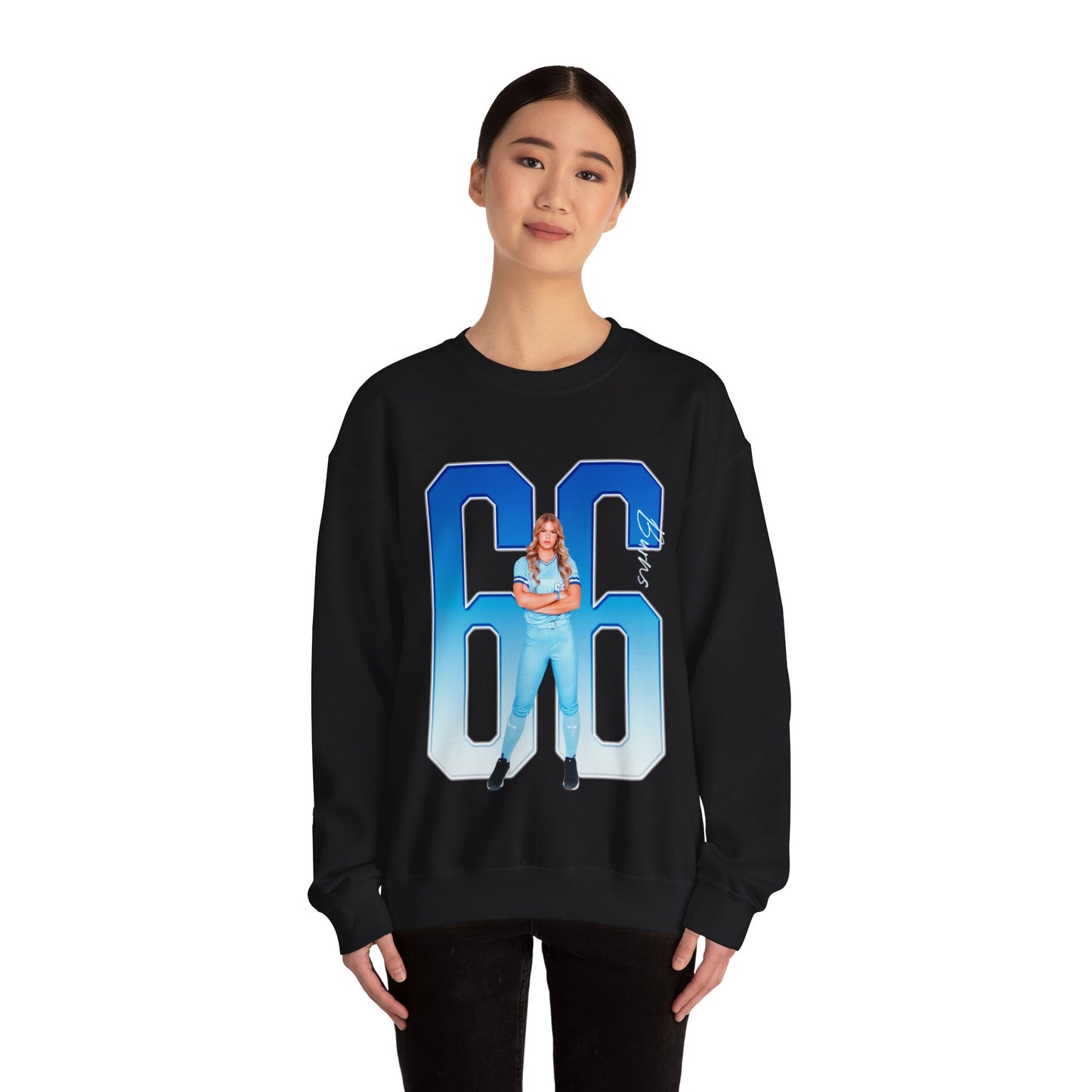 Addie Burns Player Icon Number Crewneck Sweatshirt