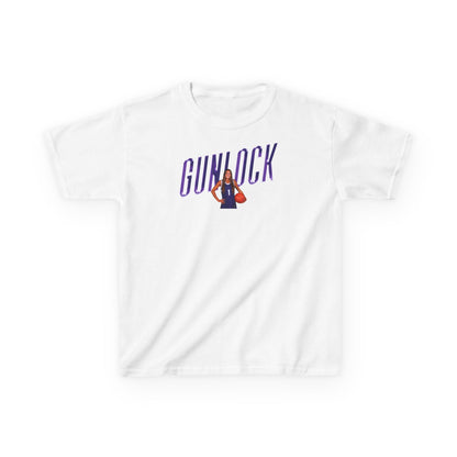 Paeten Gunlock Cursive Combo Colored Kids Tee