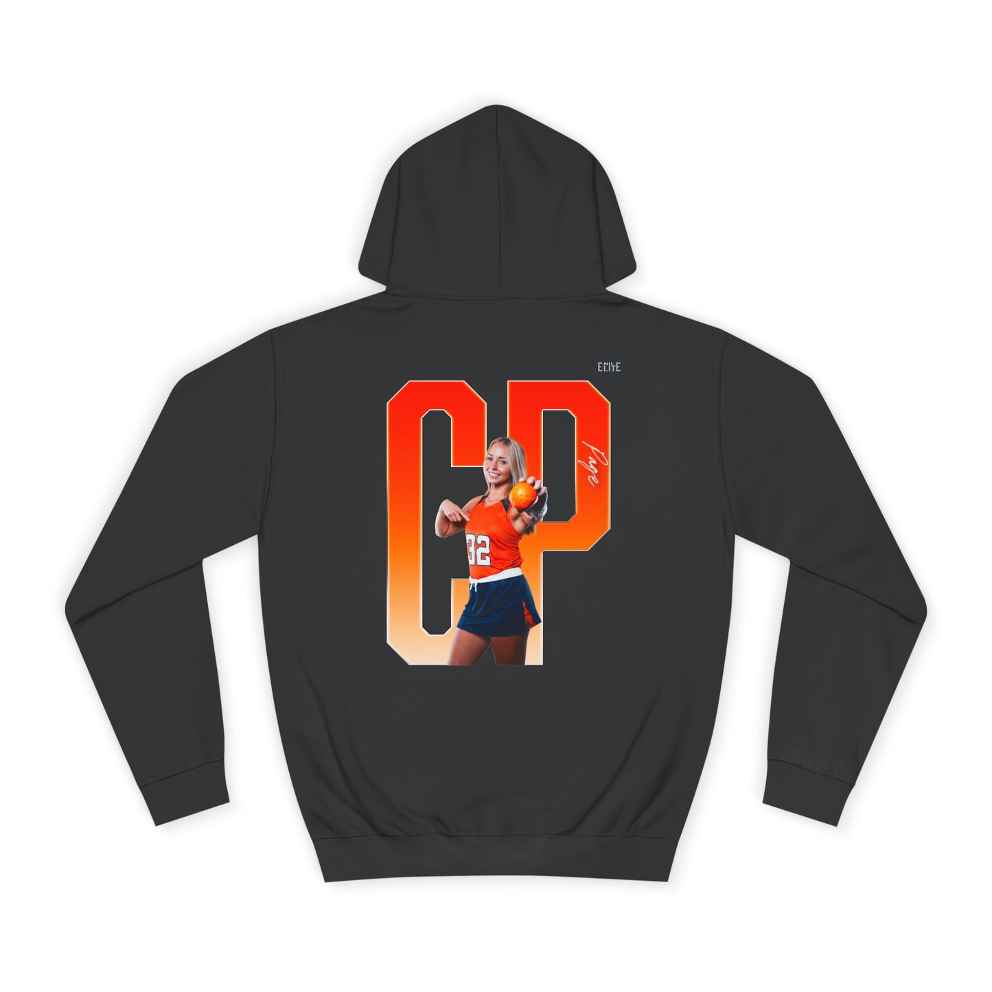 Chloe Page Player Icon Initials Premium Hoodie
