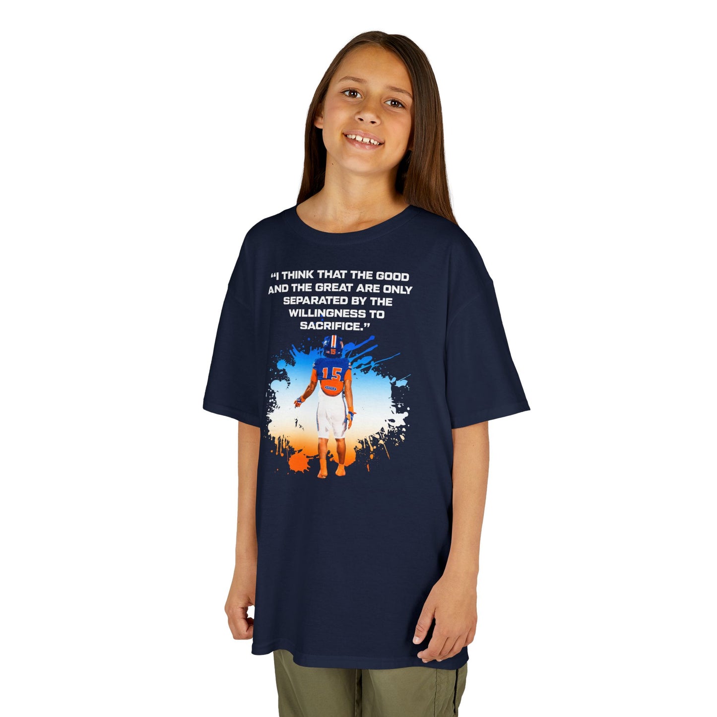 Xzavier Wright Featured Quote Kids Tee
