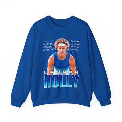 Landon Holly Featured Quote Crewneck Sweatshirt