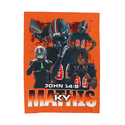 Ky Mathis 60"-80" Plush Blanket