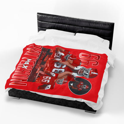 Max Patterson 60"-80" Plush Blanket