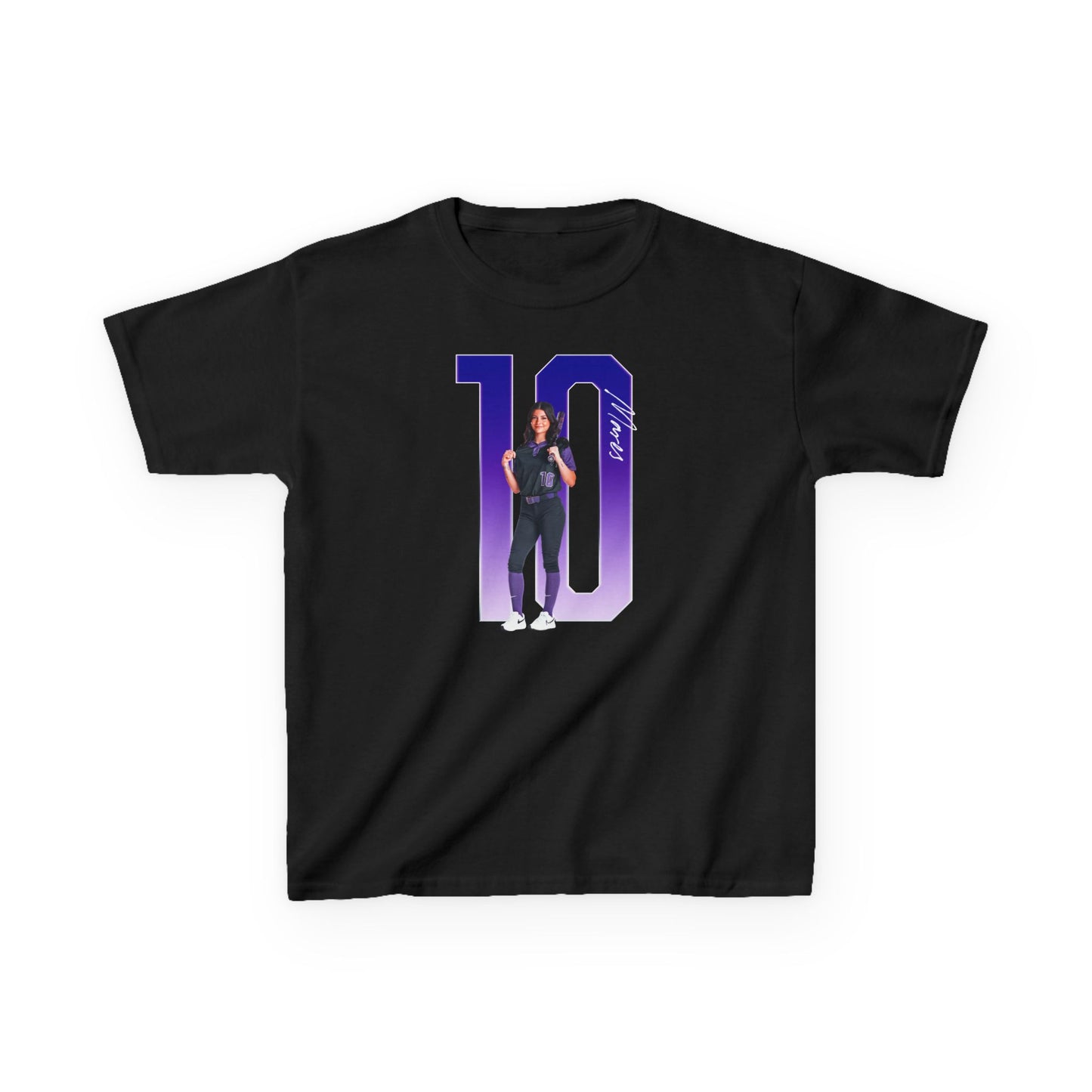 Olivia Mares Player Icon Number Kids Tee