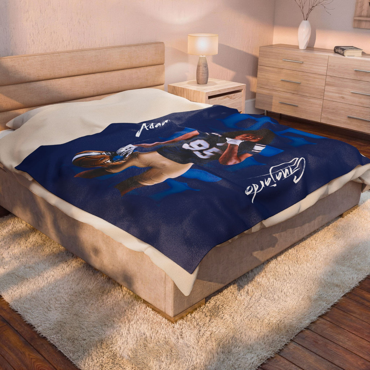 Adam Guajardo 60"-80" Plush Blanket