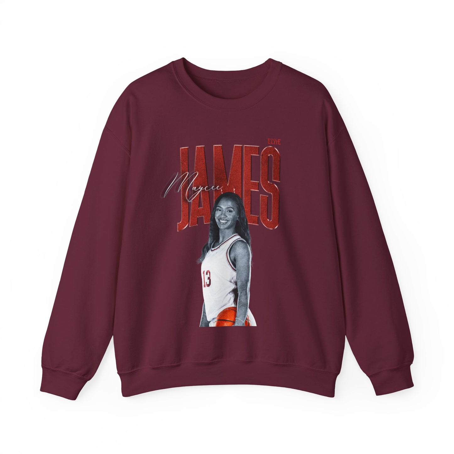 Maycee James Faded Glory Crewneck Sweatshirt