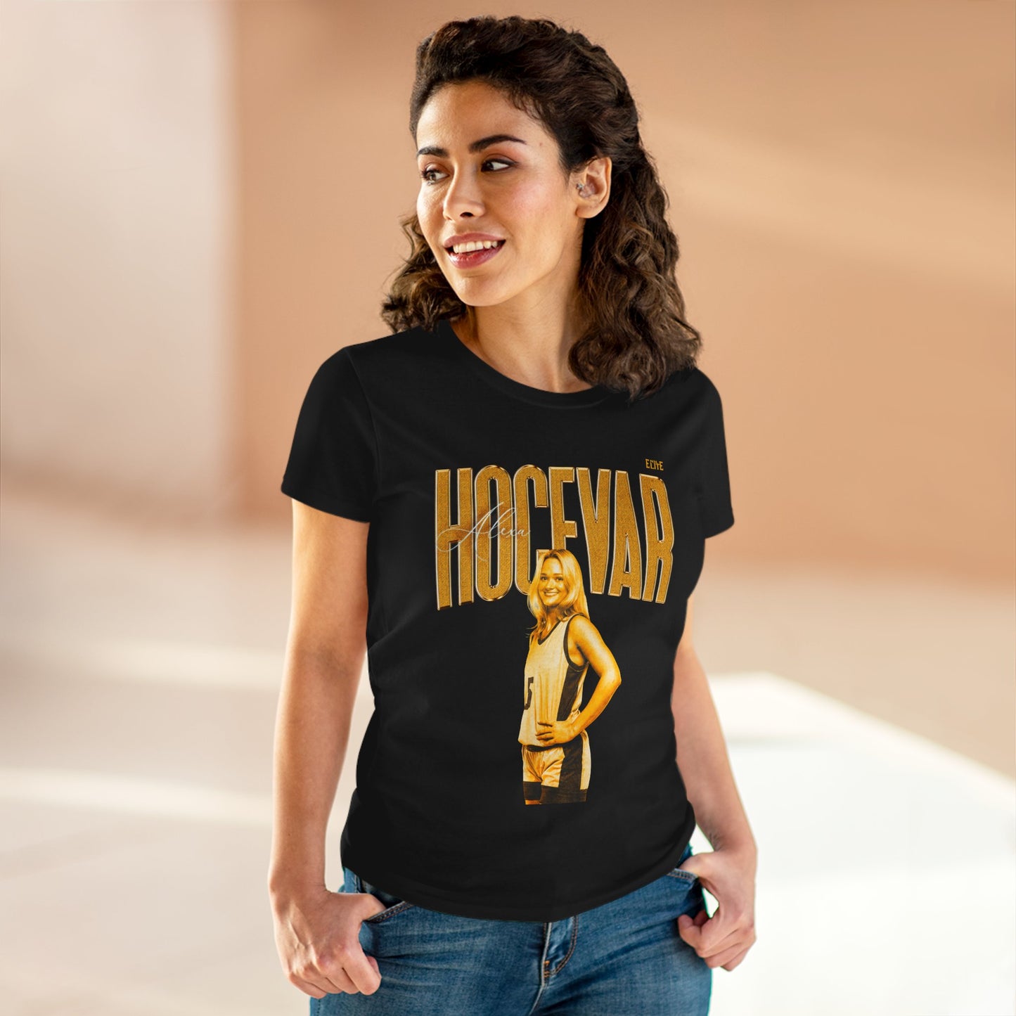 Alexa Hocevar Big Last Name Women's Tee