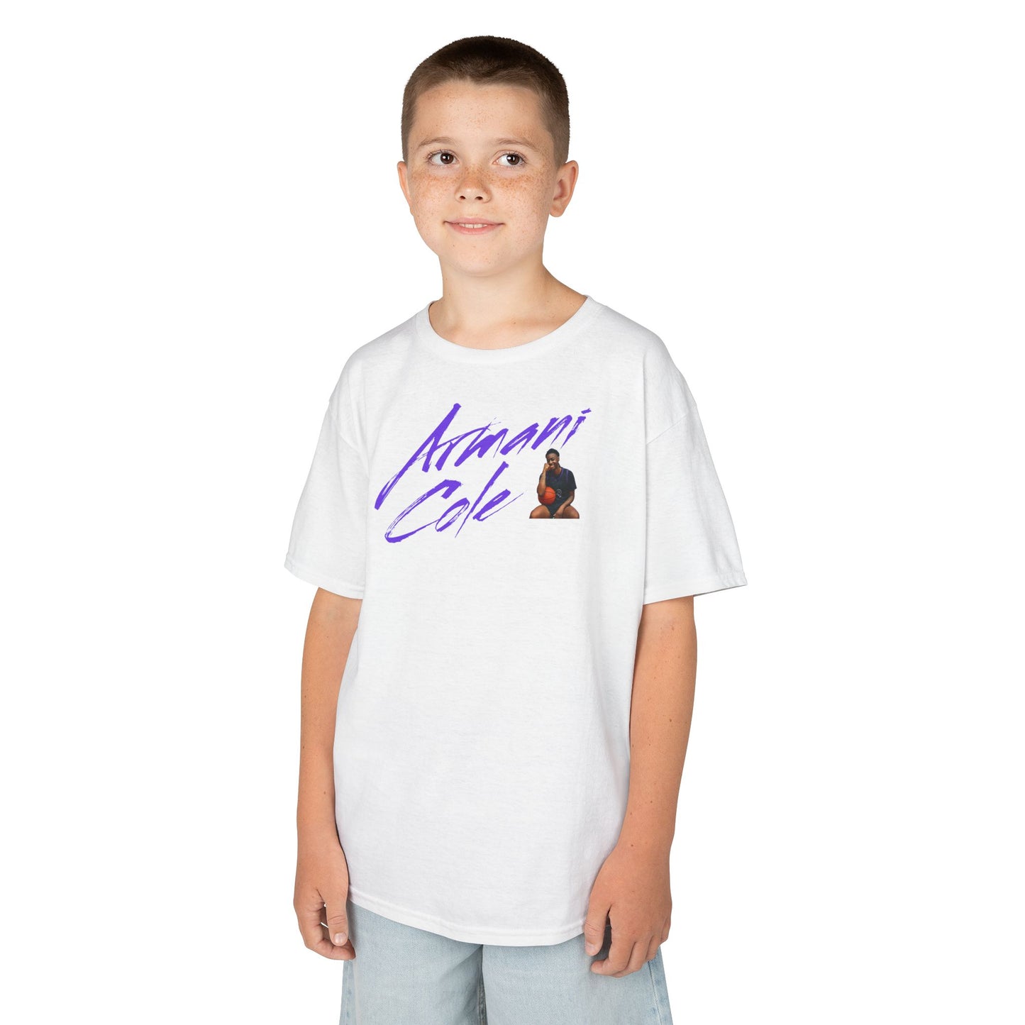 Armani Cole Cursive Kids Tee