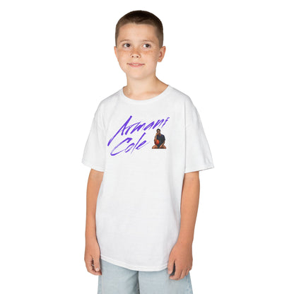 Armani Cole Cursive Kids Tee