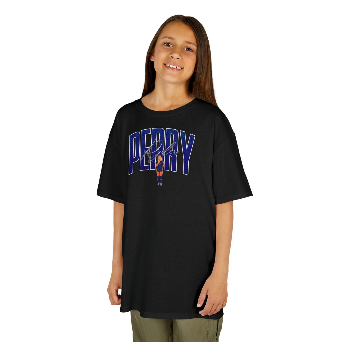 Ryder Perry Curved Combo Colored Kids Tee