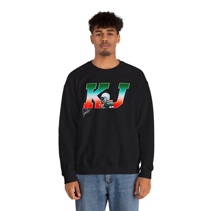 Kj Taylor Big Initials Crewneck Sweatshirt