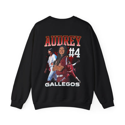 Audrey Gallegos Logo Front & Back Crewneck