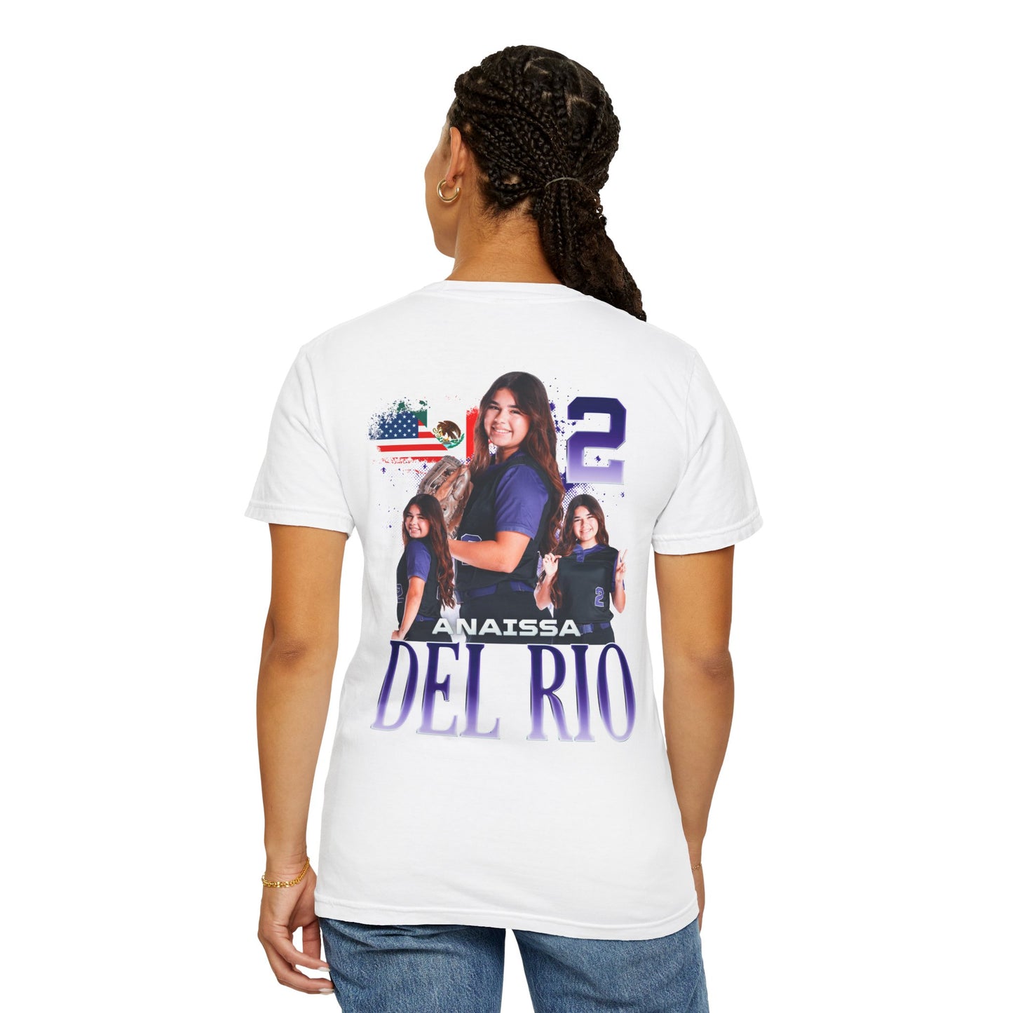 Anaissa Del Rio Logo Front & Back Premium Tee