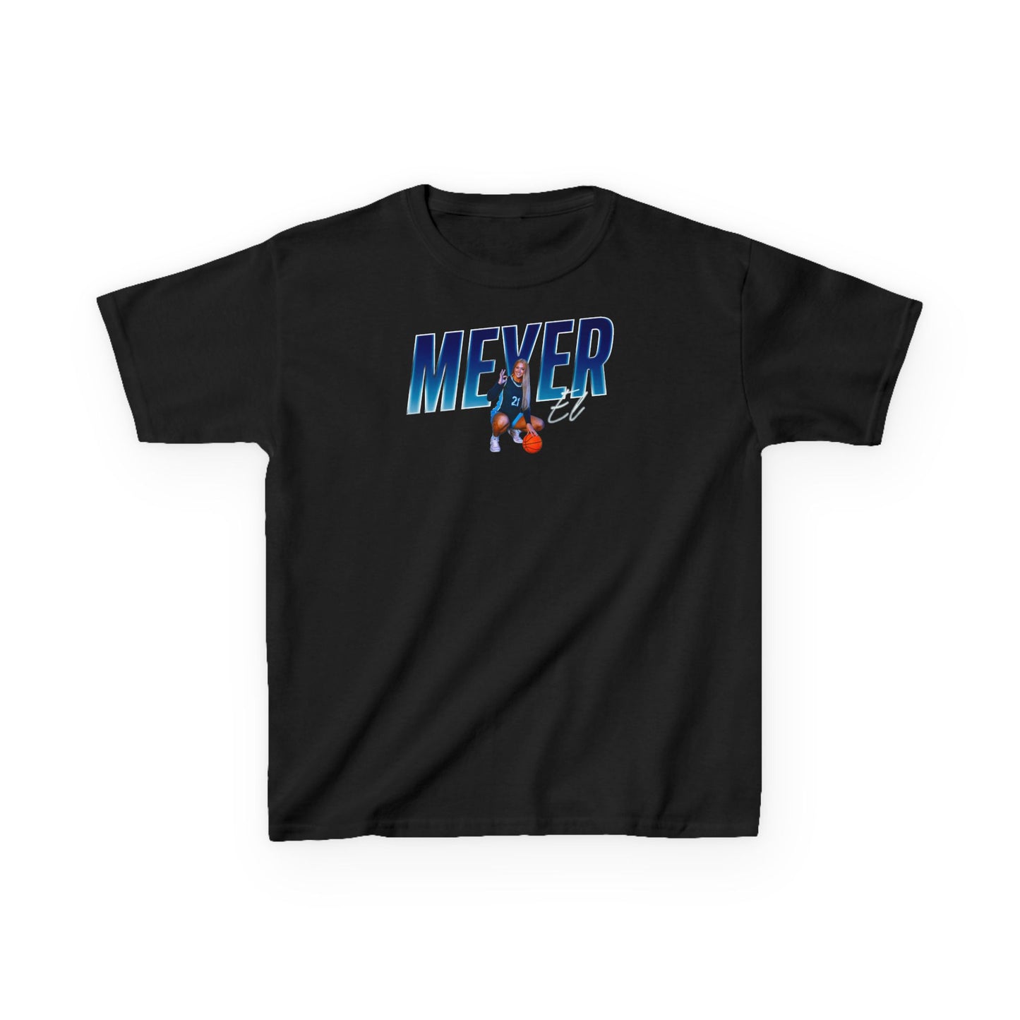 Copy of El Meyer Cursive Combo Colored Kids Tee