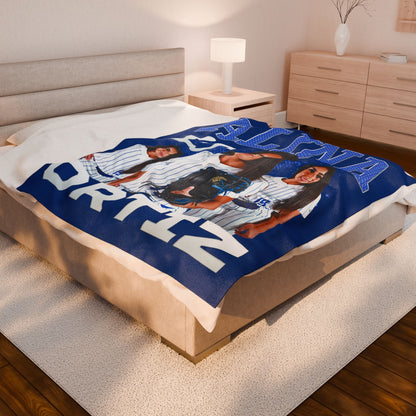 Alina Ortiz First Name Highlight 60"-80" Plush Blanket