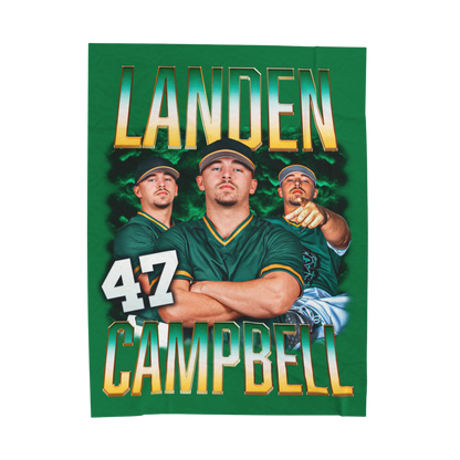 Landen Campbell 60"-80" Plush Blanket