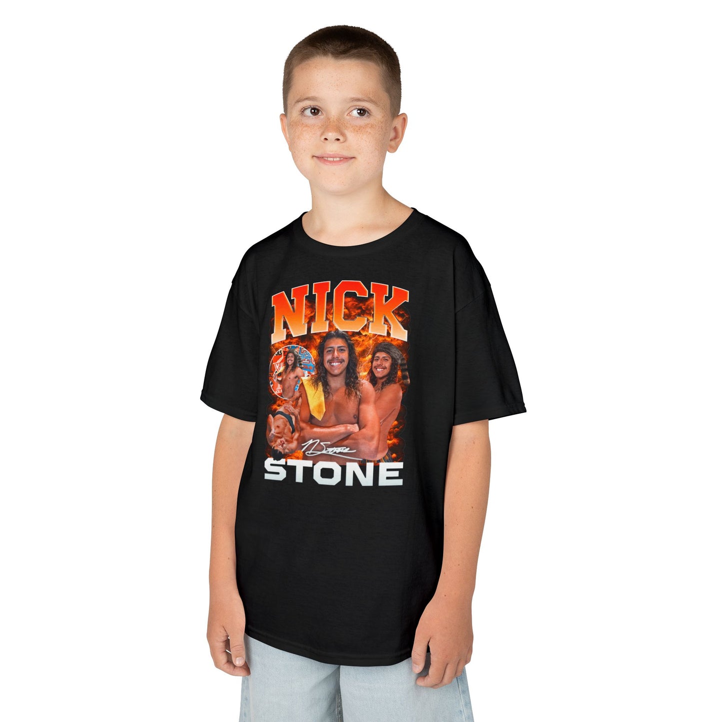 Nick Stone Lightning Storm Kids Tee