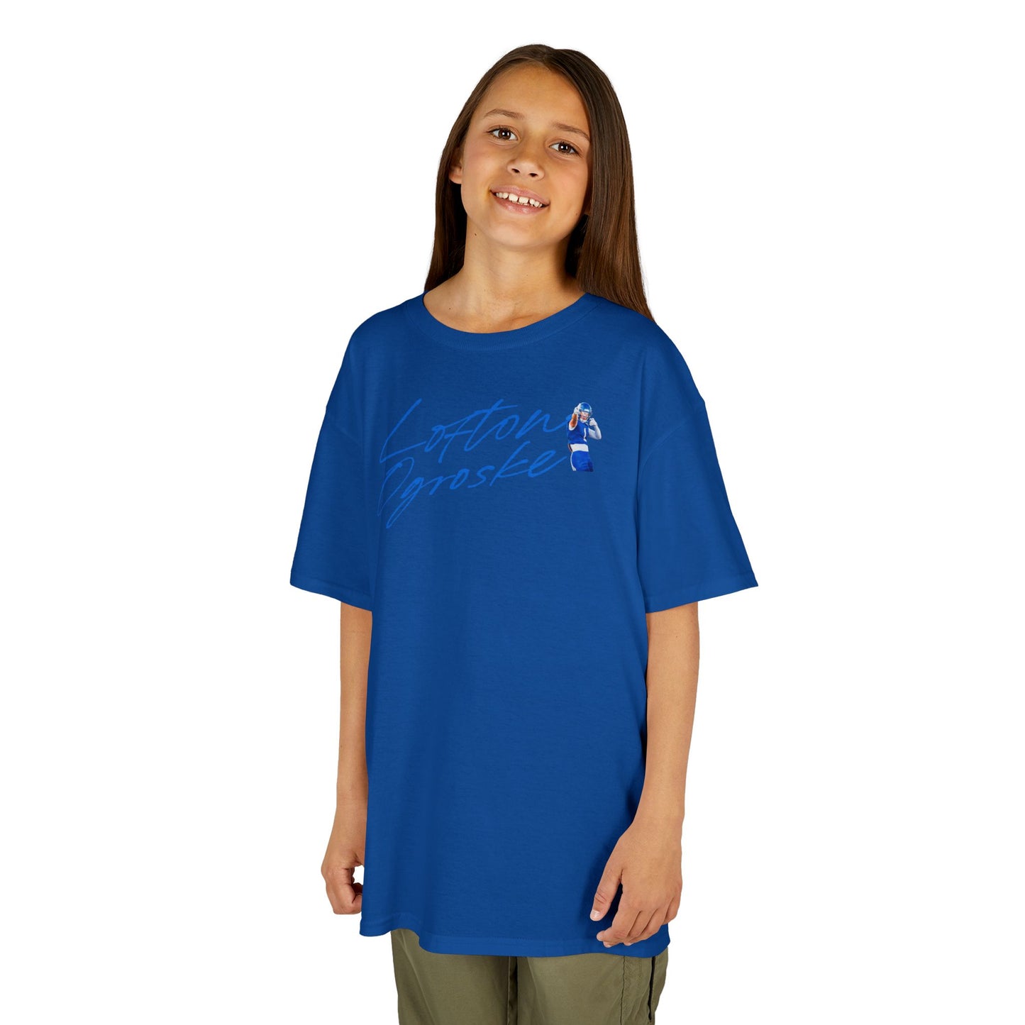 Lofton Ogroske Cursive Kids Tee