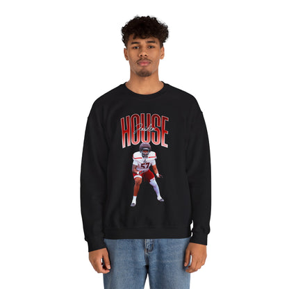 Jaiden House Big Last Name Crewneck Sweatshirt