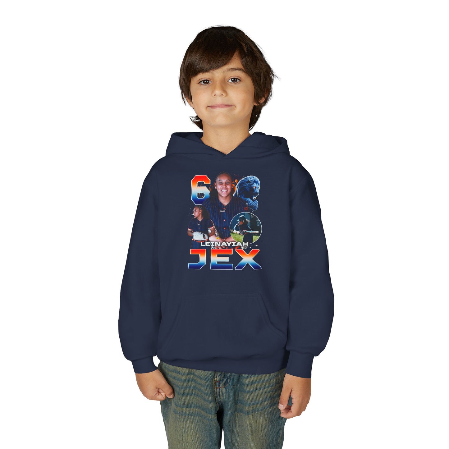 Leinayiah Jex Team Mascot Kids Hoodie