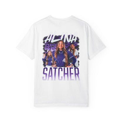 Alina Satcher Logo Front & Back Premium Tee