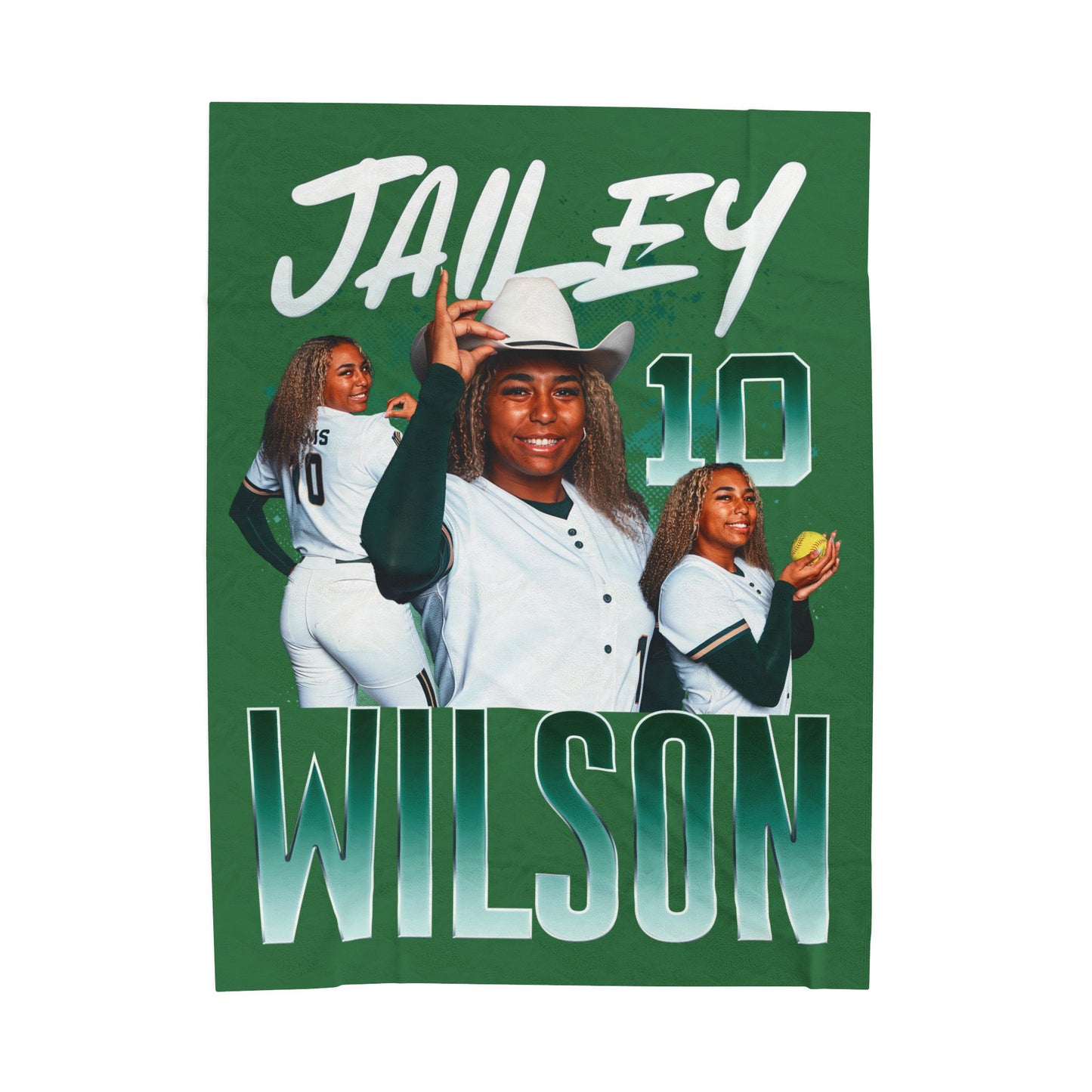 Jailey Wilson 60"-80" Plush Blanket