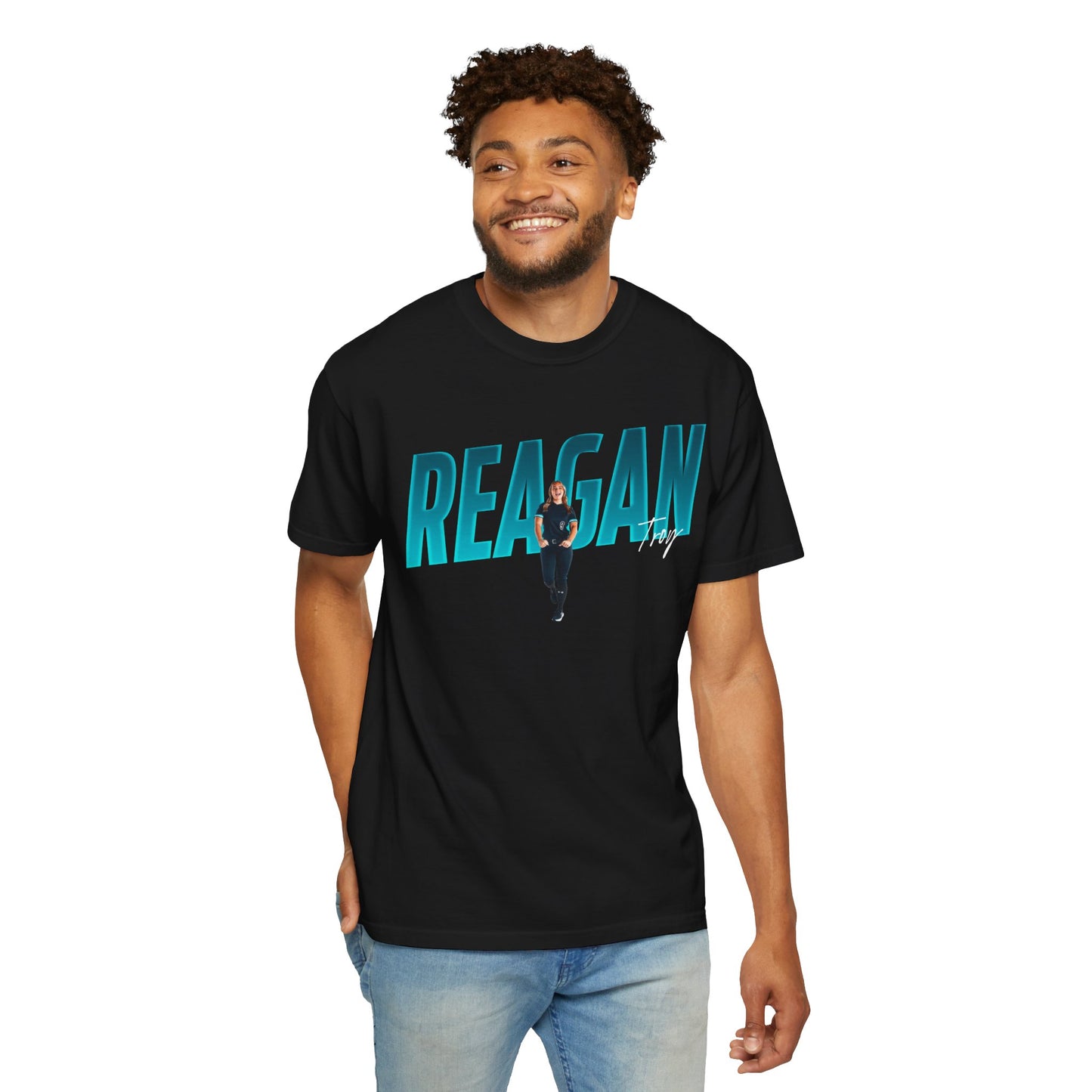 Reagan Troy Cursive Combo Premium Tee
