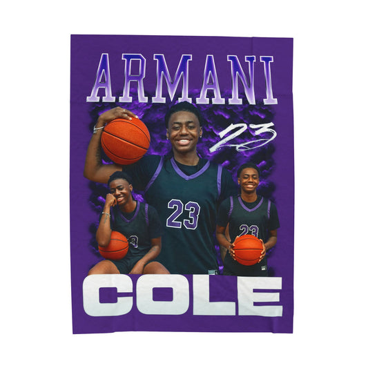 Armani Cole 60"-80" Plush Blanket