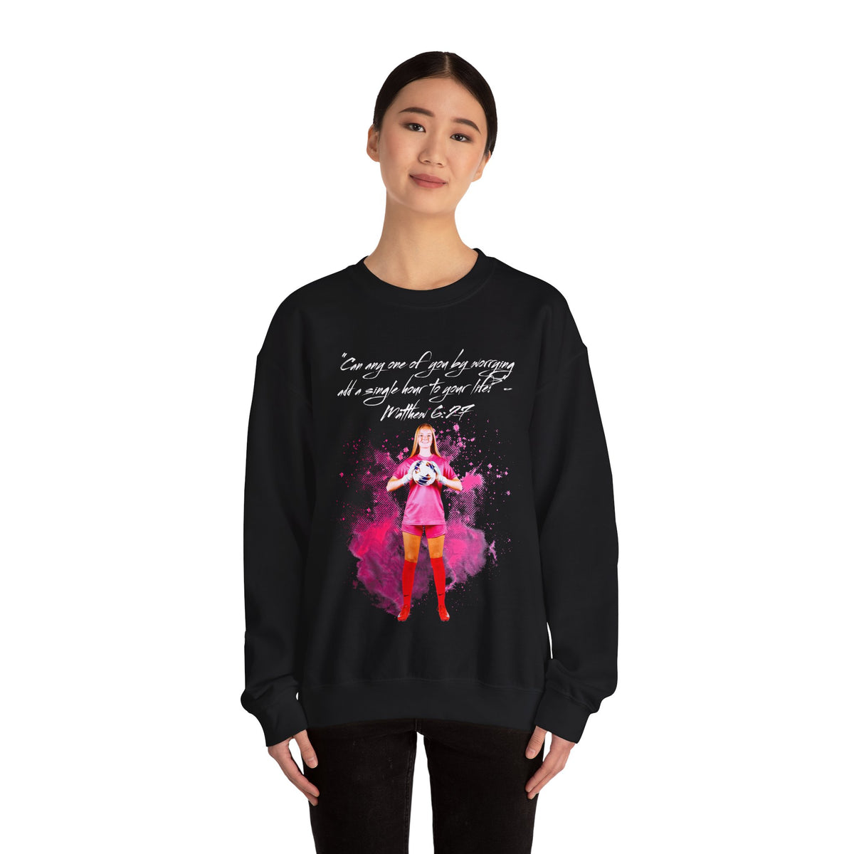 Avery Swope Athlete Quote Crewneck Sweatshirt