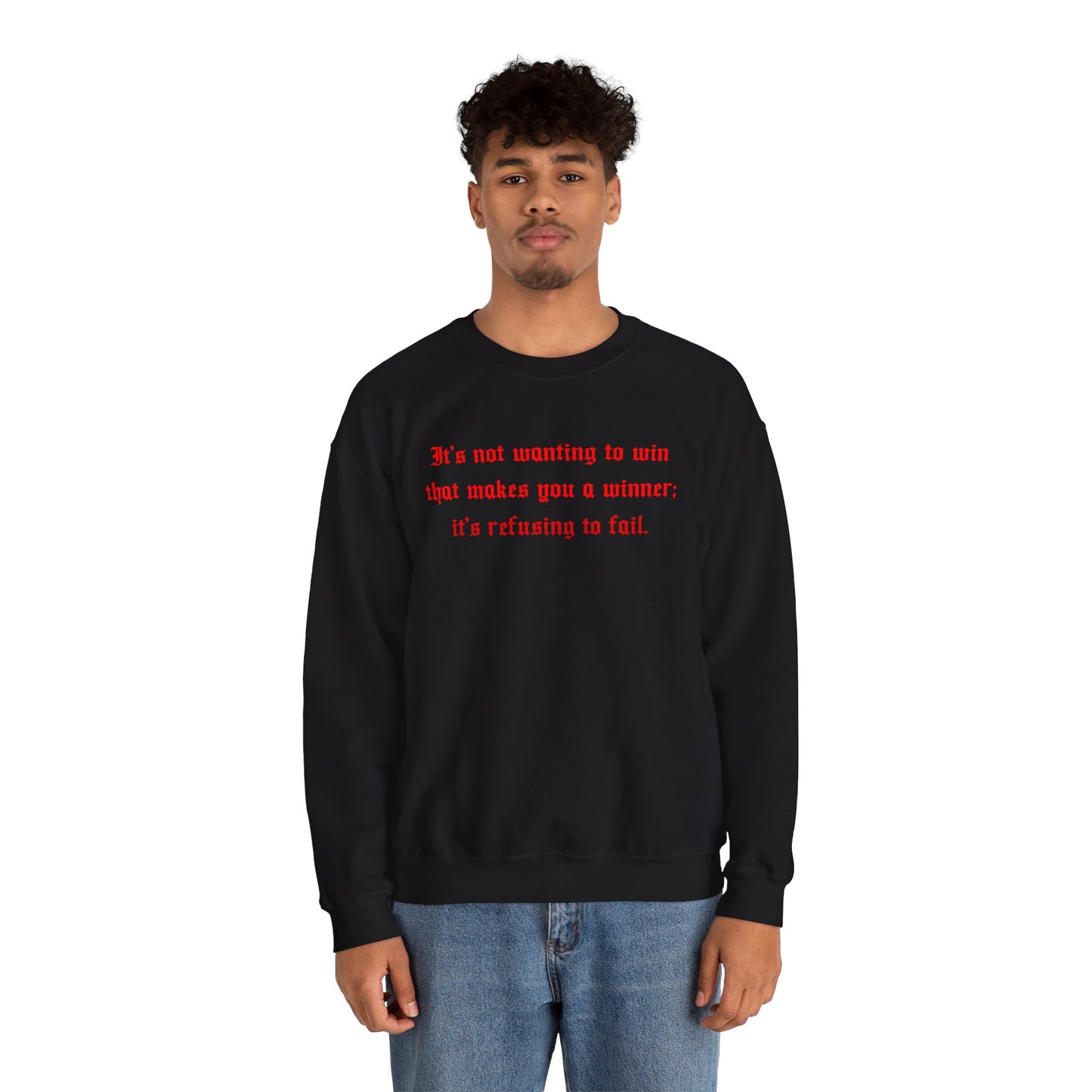 Christ Kore Quote Crewneck Sweatshirt