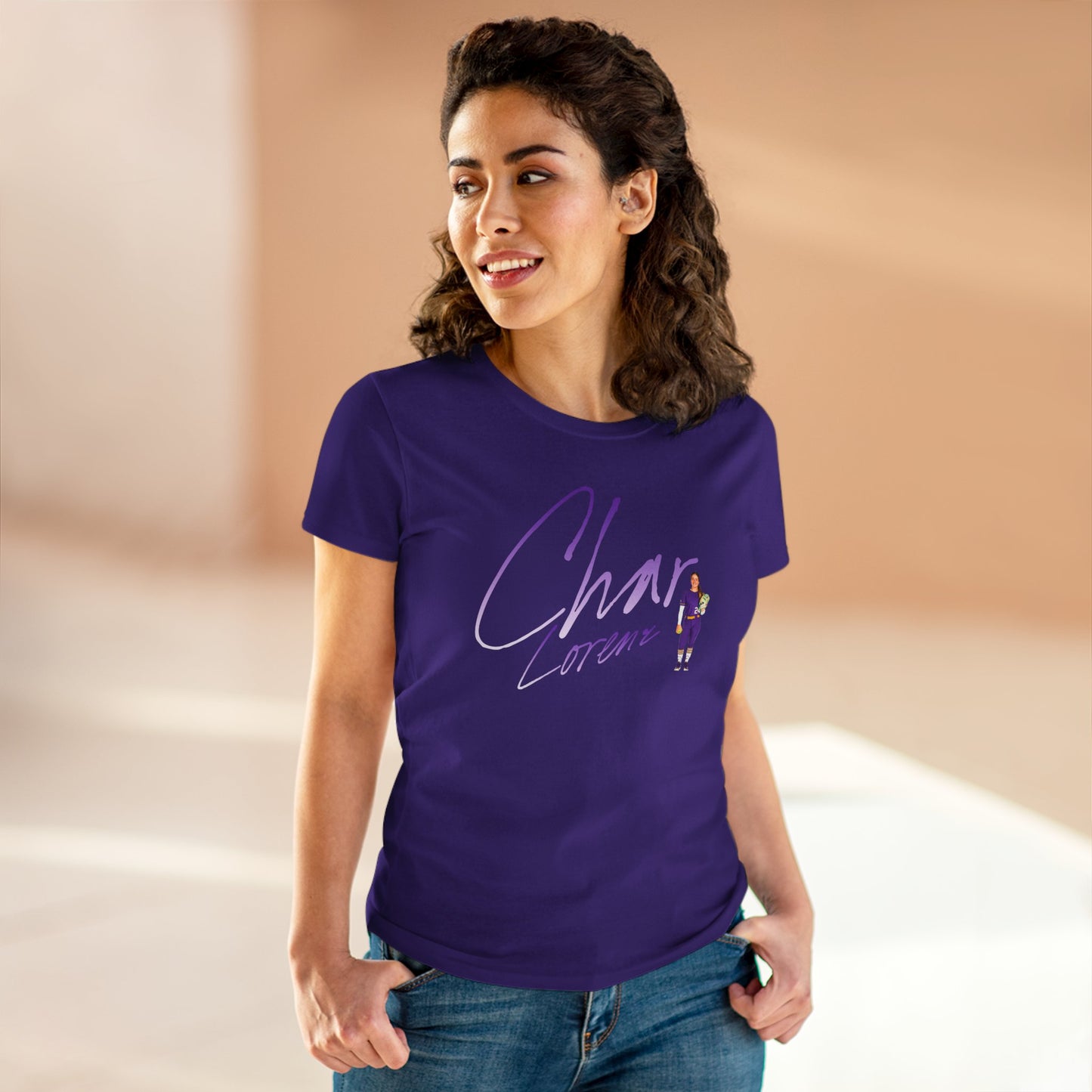 Char Lorenz Cursive Women's Tee