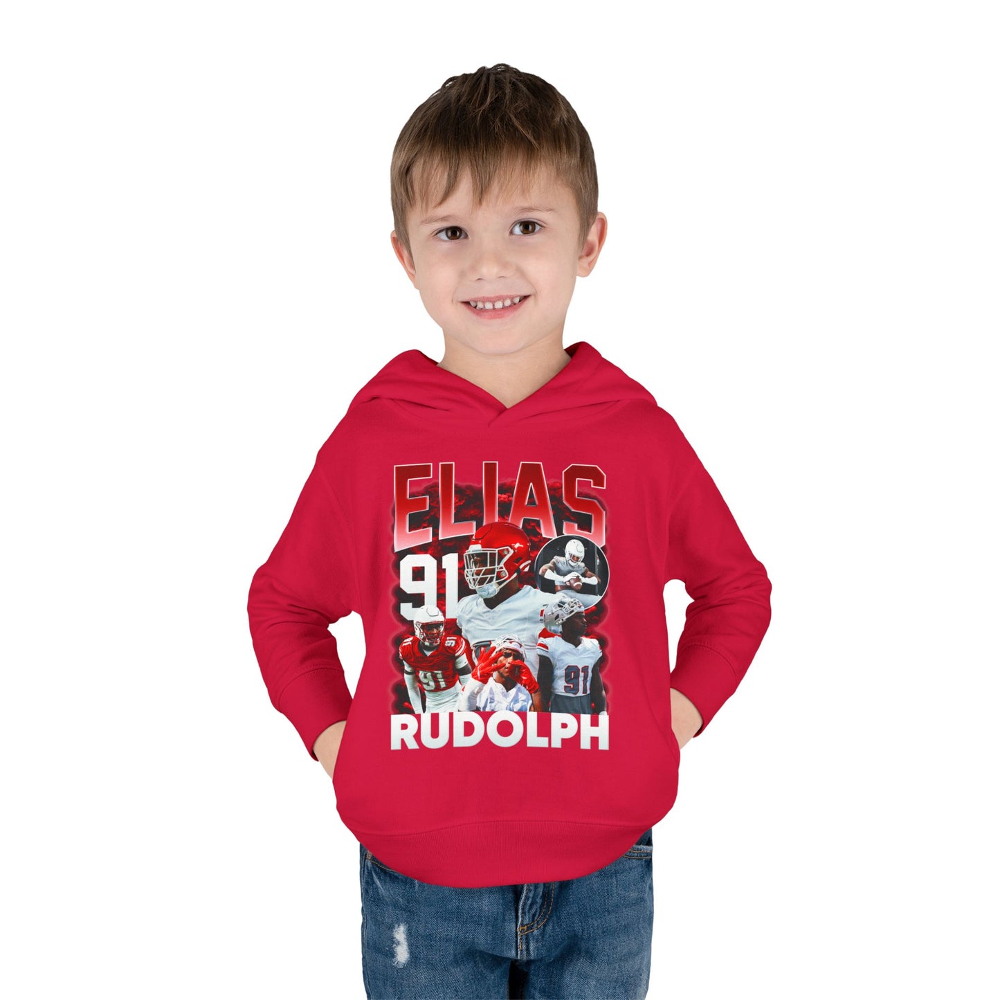 Elias Rudolph Toddler Pullover Hoodie