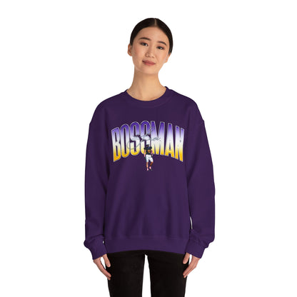 Sam Bossman Big Last Name Crewneck Sweatshirt