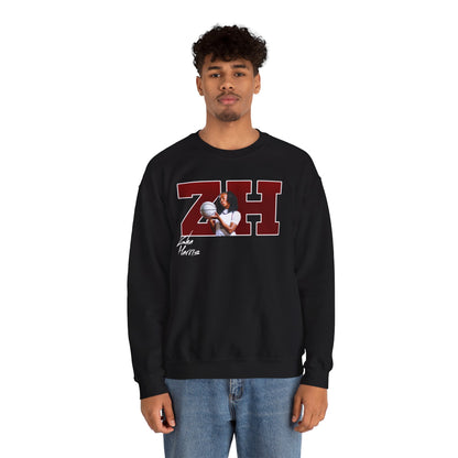 Zha Harris Big Initials Crewneck Sweatshirt